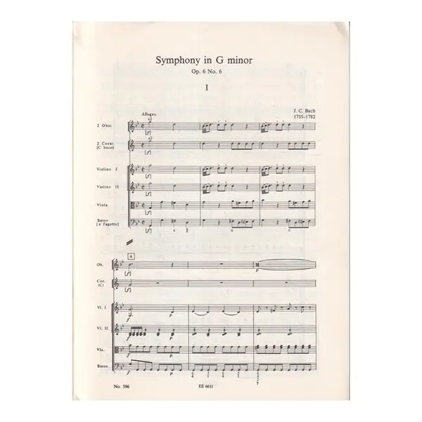 Symphony G Minor   Op.6 N.6