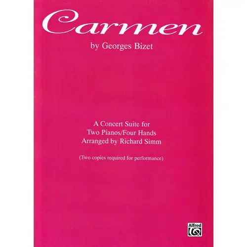 Carmen - Concert Suite For Two Pianos