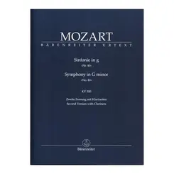 Symphony in G minor n.40 KV 550  - Study Score
