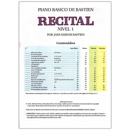 PIANO BASICO - 1ª Aula 