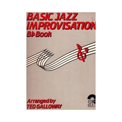 Basic Jazz Improvisation - Bb Book