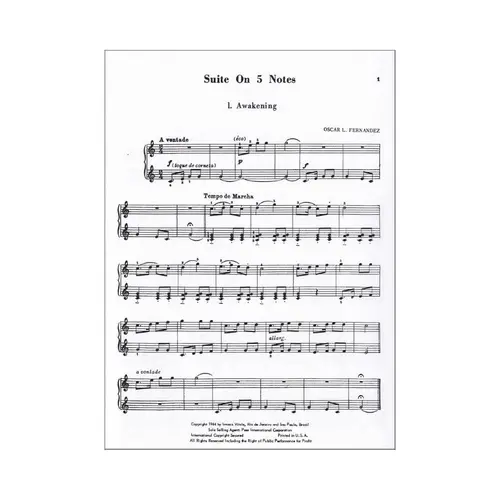 Suite On 5 Notes