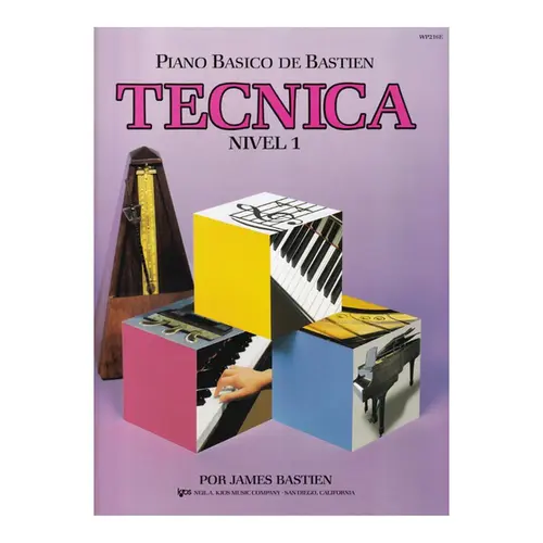 Bastien Piano Basico - Tecnica Nivel 1