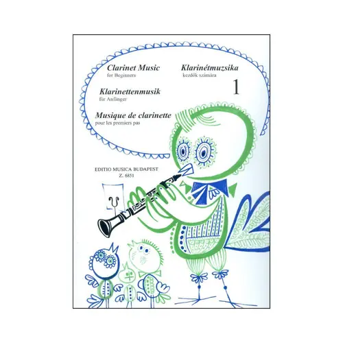 Clarinet music for beginners vol.1