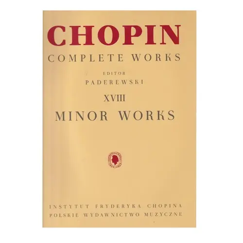 Minor Works (XVIII) - Rev.Paderewski