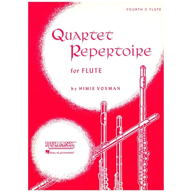 Quartet Repertoire For Flute Fourth C Flute Repertório de quarteto