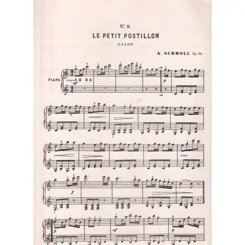 Le Petit Postillon  - Op.50, N. 5  (Edição Antiga)
