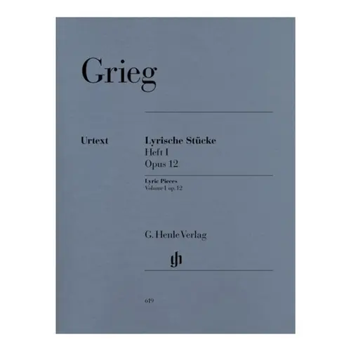 Lyric Pieces Vol.1 Op. 12 - Urtext