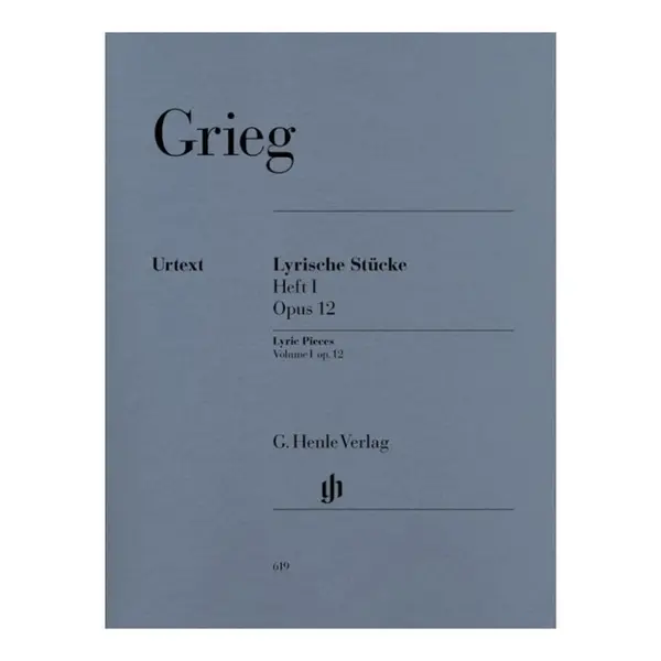 Lyric Pieces Vol.1 Op. 12 - Urtext