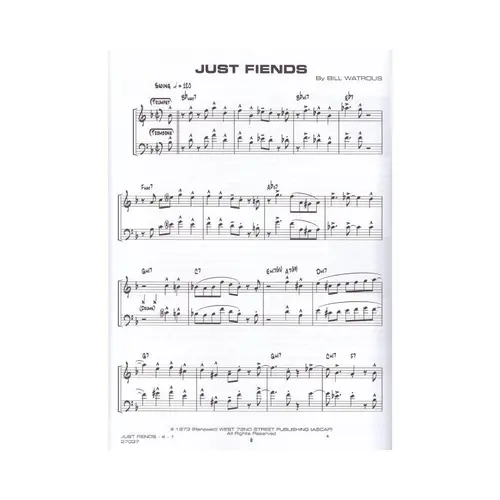 Music Of Bill Watrous