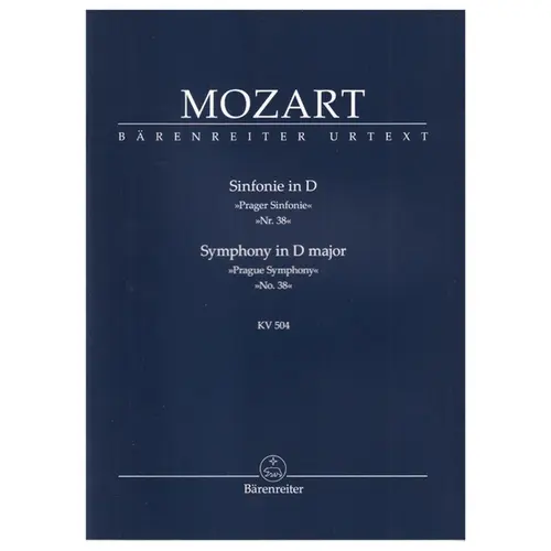 Symphony In D Major - Prague Symphony N.38 - Kv 504 - Study Score