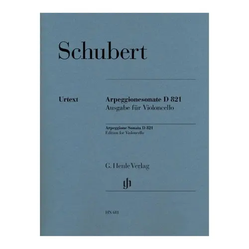 Sonate Arpeggione D 821  ( Edition for violoncello )