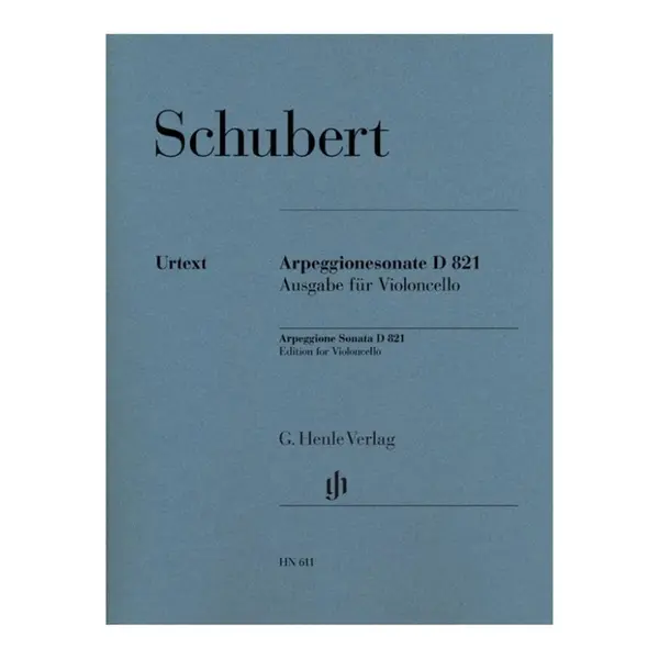 Sonate Arpeggione D 821  ( Edition for violoncello )