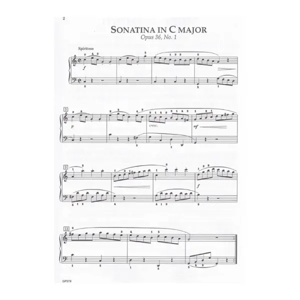 Six Sonatinas - Op. 36 (Piano)