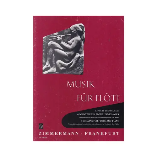 6 Sonatas For Flute And Piano (Wq125, 126, 127, 129, 130, 134)