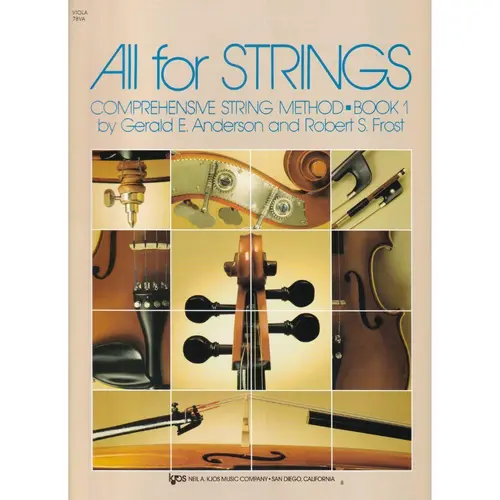 All For Strings - Viola - Book 1