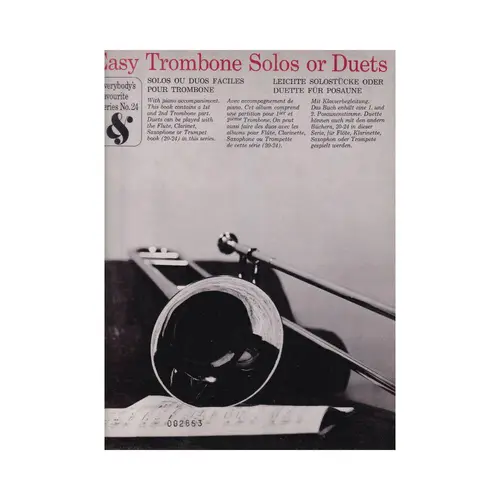Easy Trombone Solos or Duets