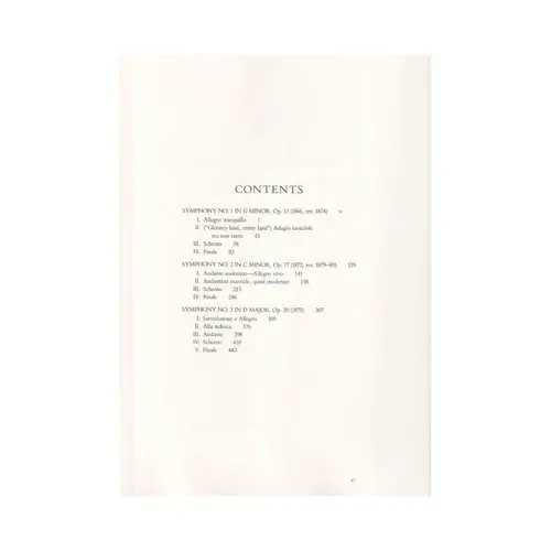 Symphonies N.1,2 And 3 In Full Score