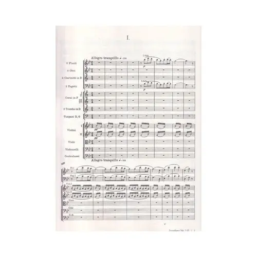 Symphonies N.1,2 And 3 In Full Score