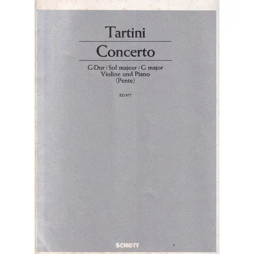 Concerto G-Dur  (Sol Majeur)