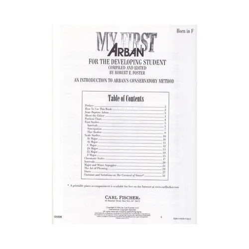 My First Arban - Horn In F