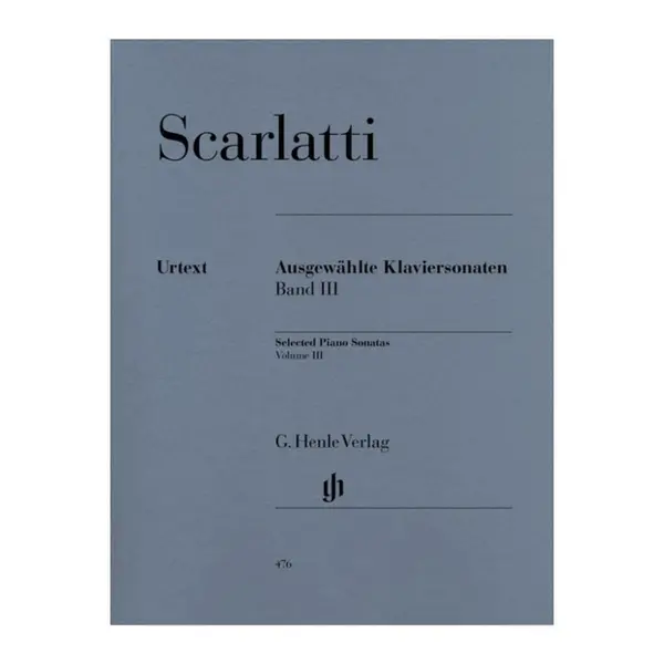 Selected Piano Sonatas Vol.3  - Urtext