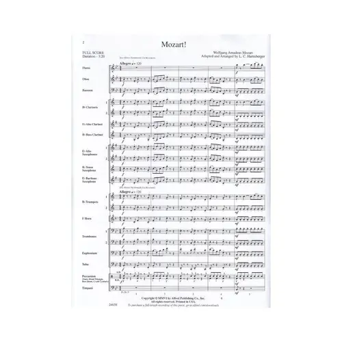 Mozart! - Young Symphonic Band