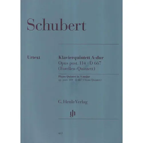 Piano Quintet in A major - Op.114 - D 667 (Forellen)