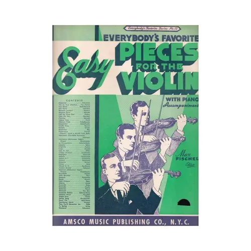 Easy Pieces For The Violin