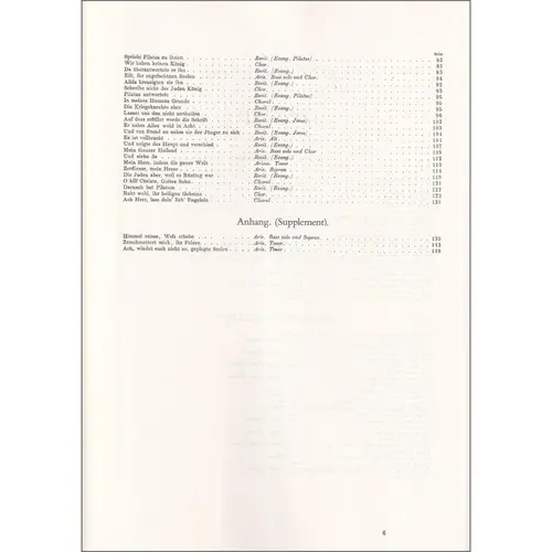 St. John Passion In Full Score