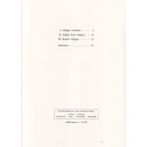 Konzert B-Dur - Violoncello Und Orchester
