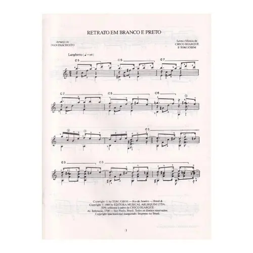 Álbum para Violão n.03 - Chico Buarque