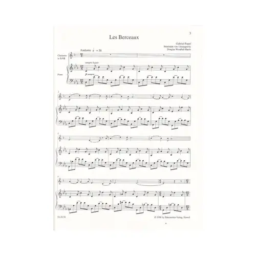 4 Melodies Fur Klarinette