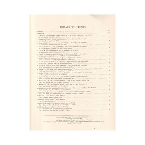 Flute solos from the sacred and secular vocal works Vol.1