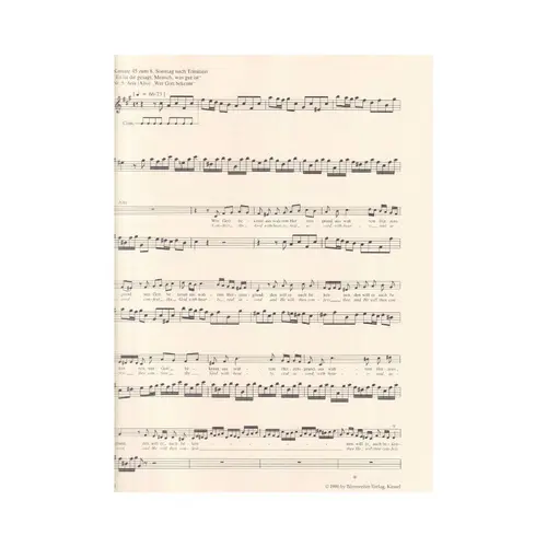 Flute solos from the sacred and secular vocal works Vol.1