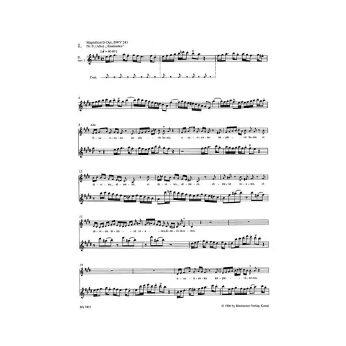 Flute solos from the sacred and secular vocal works Vol.2