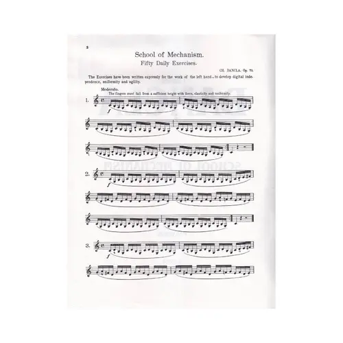 School Of Mechanism For Violin Op.74