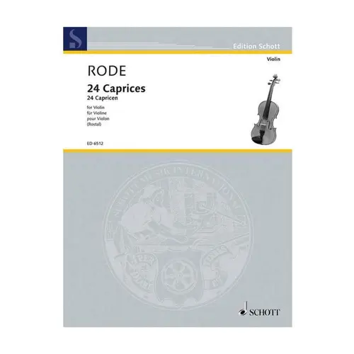 24 caprices for violin
