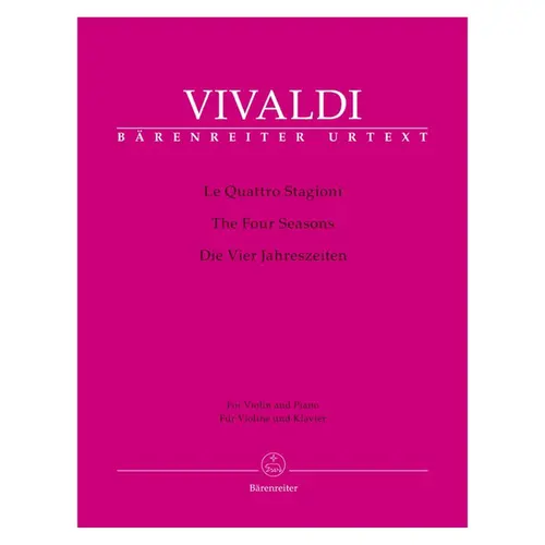 The four seasons for violin and piano