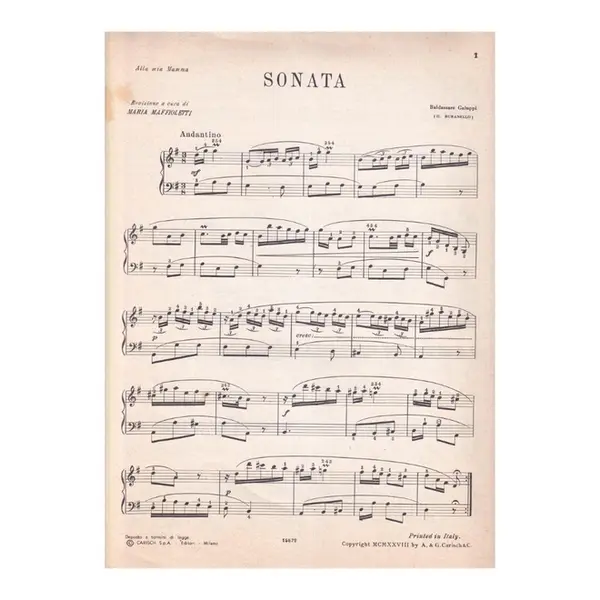 Sonata  (Edição Antiga)
