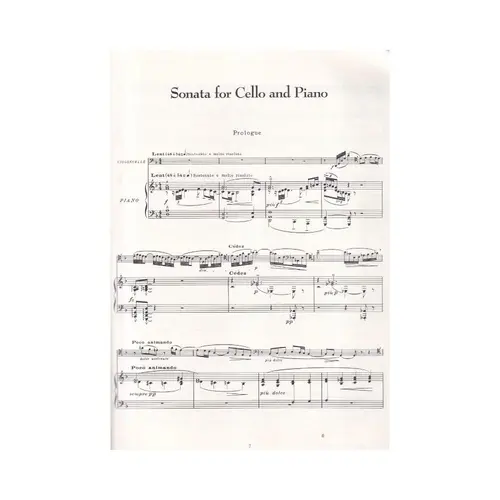 Cello Sonata, Violin Sonata, And Sonata For Flute, Viola And Harp