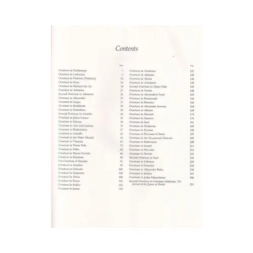 60 Handel Overtures - 60 Handel Overtures - Dover