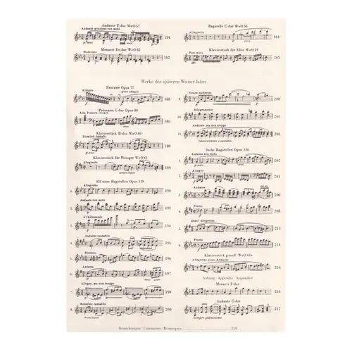 Piano Pieces - Urtext