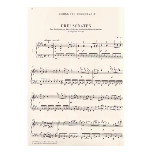 Piano Pieces - Urtext