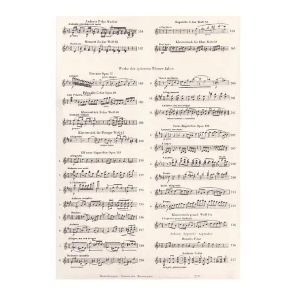 Piano Pieces - Urtext