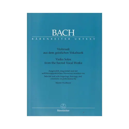 Violin solos from the sacred vocal works