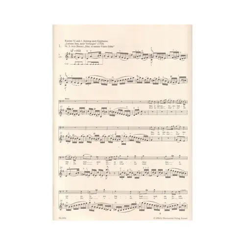 Violin solos from the sacred vocal works