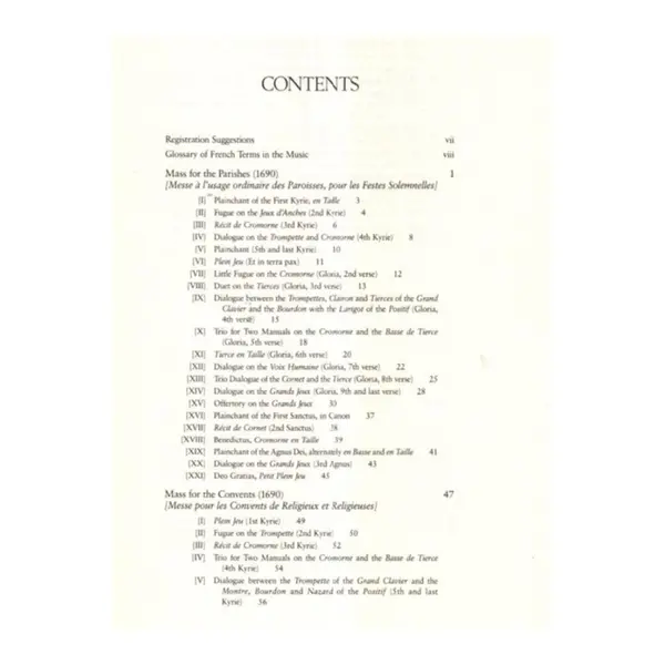 Two Masses For Organ