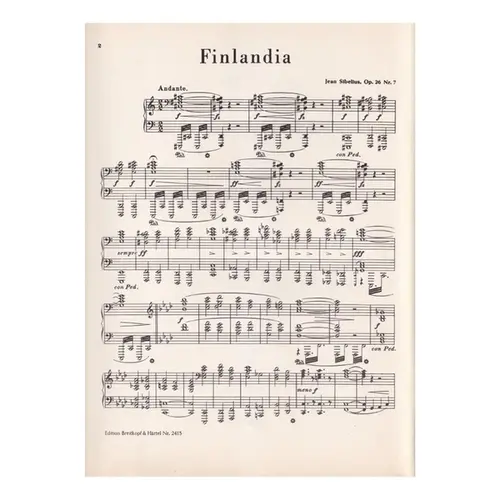 Finlandia - Op. 26 N. 7