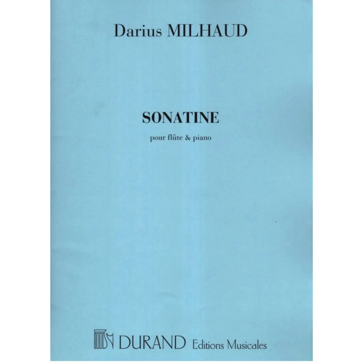Sonatine Pour Flûte Et Piano